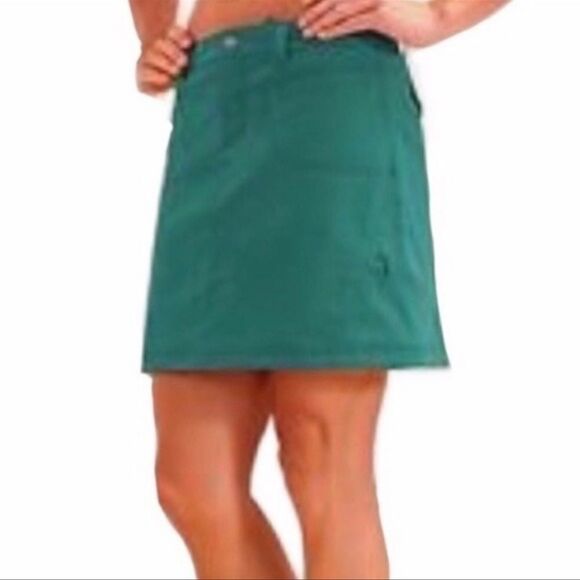 Athleta Teal Blue Dipper A-line Skort Skirt 2 - Picture 1 of 7